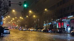 Київ столиця рух дорога місто машини авто ніч