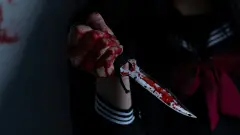 ніж вбивство злочин напад з ножем