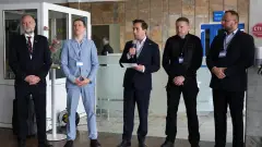 Міністр з питань співробітництва у сфері міжнародного розвитку та зовнішньої торгівлі Швеції Беньямін Дуса та Надзвичайний і Повноважний Посол Королівства Швеція в Україні Мартін Оберг