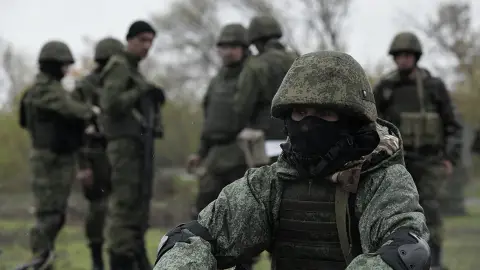 Російські окупанти російської армії армії ворог російські солдат військові