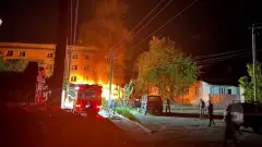 пожежа в окупованому Старобільську, обстріл 14 травня 2025