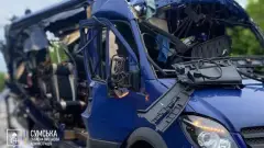 обстріл автобуса в Білопіллі 17 травня