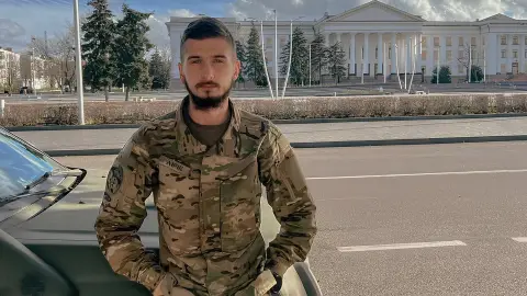 Офіцер Азов 'Лірік' військовий Дубровський Кирило