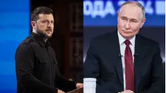 путін і зеленський