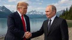 трамп і путін на алясці