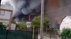 Пожежа на Луганщині Станиця Луганська