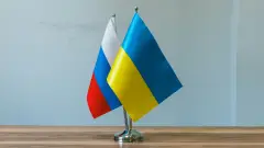 україна та росія прапор
