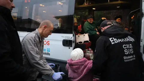 евакуація виїзд переселенці впо