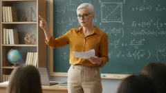 вчитель в школі