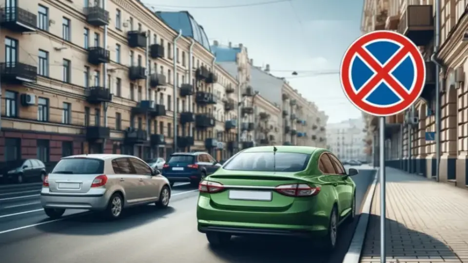 зупинка у забороненому місці