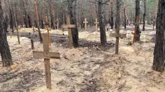 захоронення хрести луганщина могили