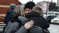 евакуація люди зустріч впо біженці