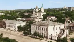 Старобільськ, 1911 рік. Фото кольоровано за допомогою ШІ
