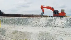 Росіяни вичерпали запаси каоліну в Катеринівському кар’єрі
