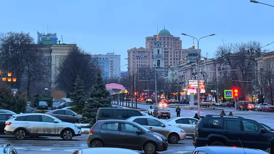 Донецьк 2026 січень зима окупація