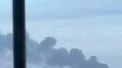 дим у луганську вибух