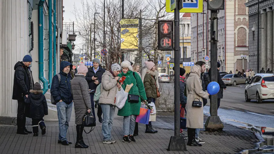 люди вулиця впо біженці місто