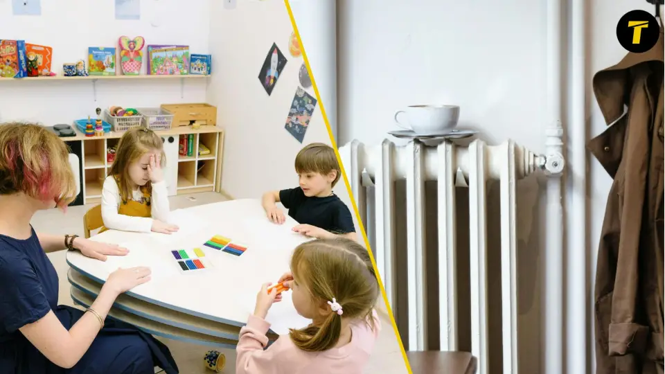 дитсадок опалення діти батарея