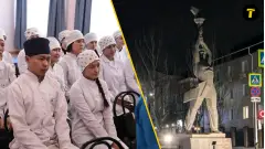 До Луганська приїхали студенти-медики з далекої Росії