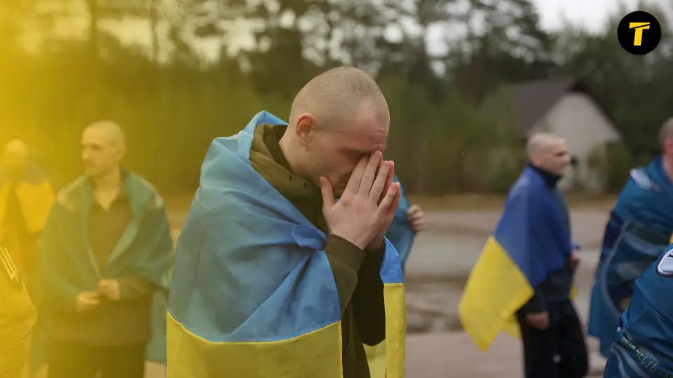 полон звільнений чоловік українець
