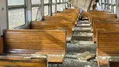 Удар РФ по потягу в Криворізькому районі