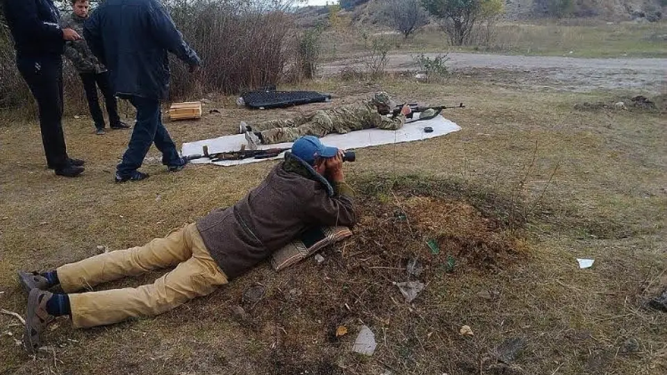 Вишкіл луганських партизан