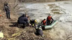 У Харківській області, провалившись під кригу, загинув чоловік