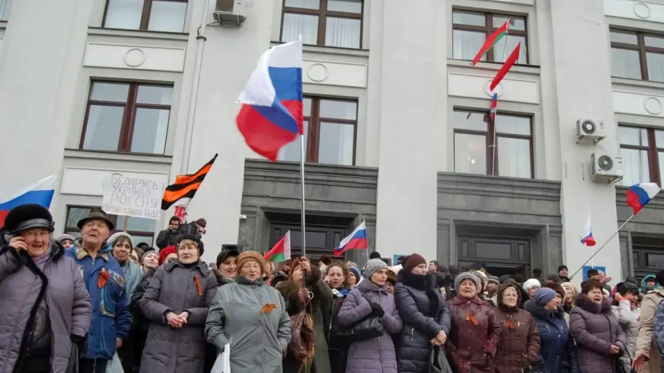 "Русская весна" 2014 року в Луганську