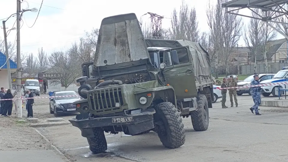 ДТП на автостанції Будьонівська Донецьк
