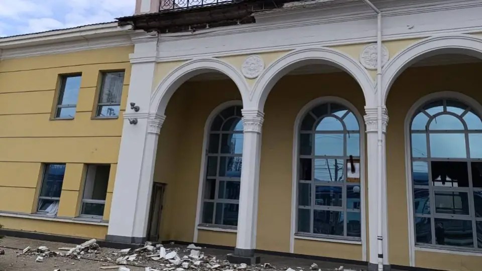постраждалі після обстрілу укрзалізниця