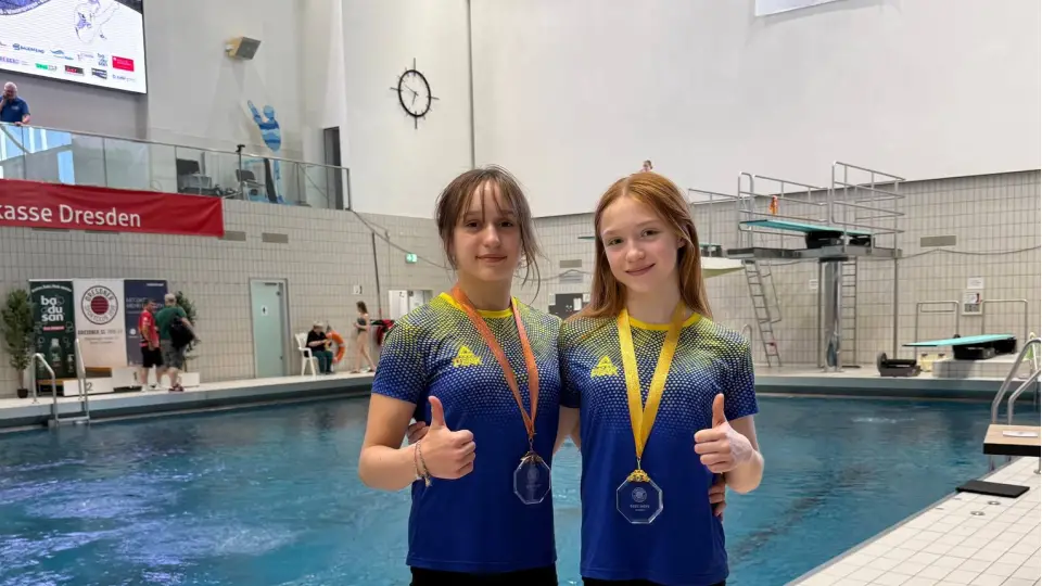 Спортсменка з Луганщини Аліна Бурсова перемогла на міжнародному турнірі зі стрибків у воду