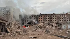 Удар по Словʼянську 15 квітня 2026 року
