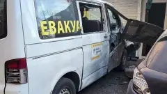Окупанти вдарили по евакуаційній автівці організації "Save Ukraine" в Краматорську