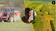 хімікати отруєння поле трактор