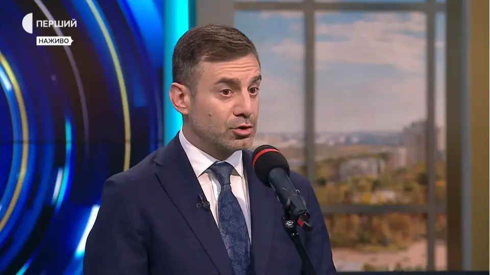 Дмитро Лубінець під час виступу на ток-шоу "Новий відлік"