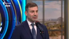 Дмитро Лубінець під час виступу на ток-шоу "Новий відлік" 