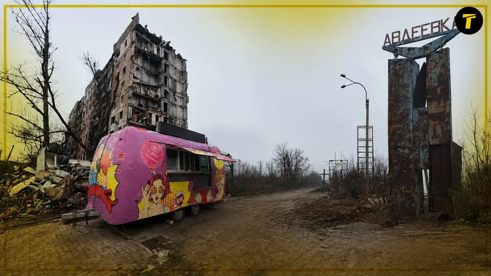 Зруйнована Авдіївка