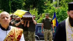 На Закарпатті поховали військового з Кремінщини Олексія Журавльова