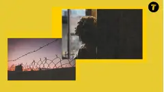 людина жінка окупація колючий дріт неволя тюрма