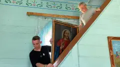 під іконою XIX століття виявили два давніші образи