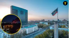 донецьк вибухи дим обстріл