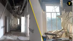 Пошкоджена лікарня