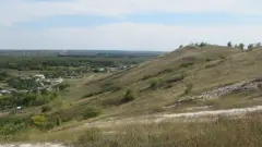 Крейдяні пагорби села Осинове