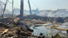 Наслідки ворожої атаки на Київську область у ніч на 1 серпня.