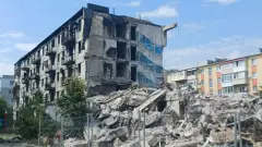 Демонтаж будинку у Сіверськодонецьку
