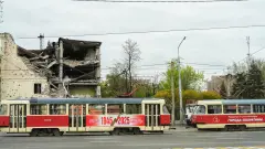 Трамвай у Маріуполі