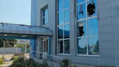 Автовокзал в окупованому Лисичанську.