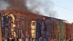 Обстріл поїзда