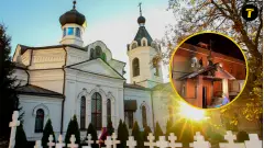влучання по території Свято-Успенського Миколо-Василівського монастиря
