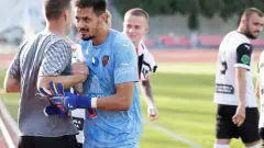 Воротар "Фенікса-Маріуполя" Віталій Жупанський